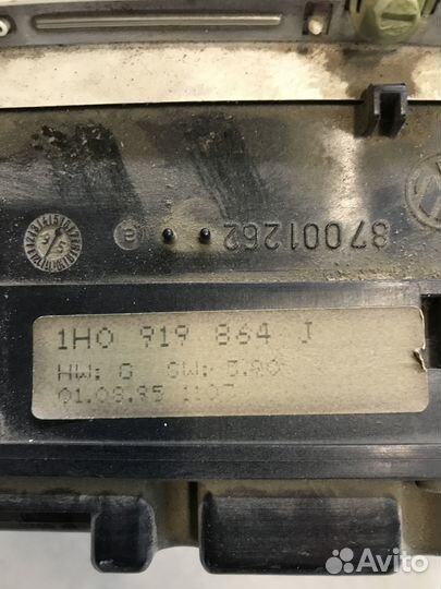 Щиток приборов VW golf III/vento (1991-1997)