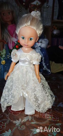 Кукла Невеста пластиковая игровая
