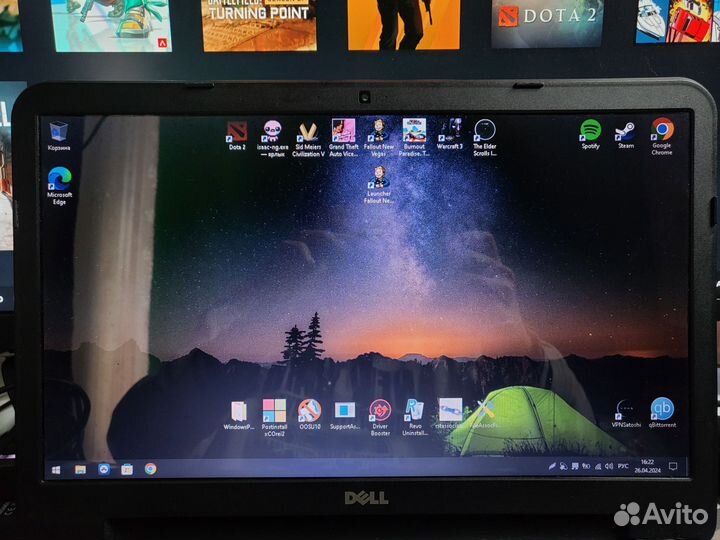 Dell inspiron 3521 intel i3/8гб озу/amd hd 7670m