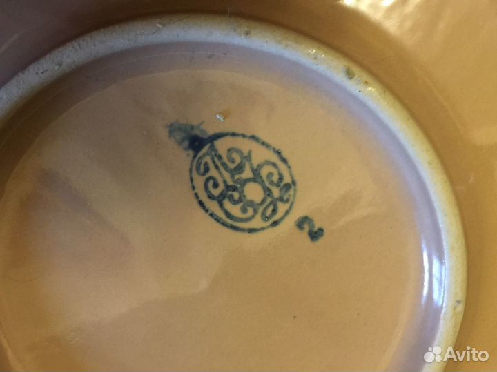 Тарелка керамическая СССР