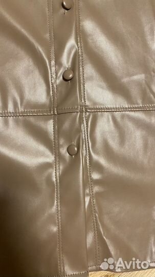 Кожаная рубашка