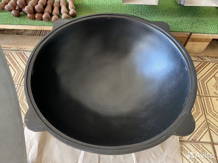 Казан чугунный настоящий 30 литров