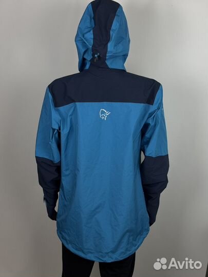 L куртка Norrona Trollveggen Gore-Tex Pro синяя