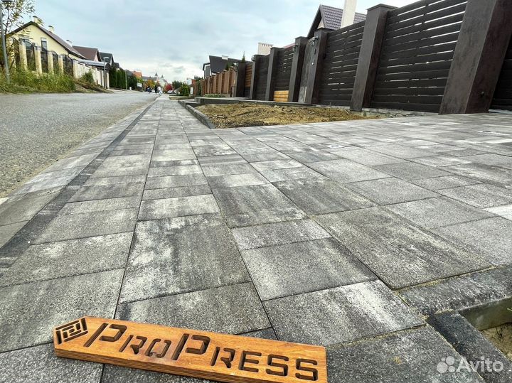 Тротуарная плитка брусчатка от завода