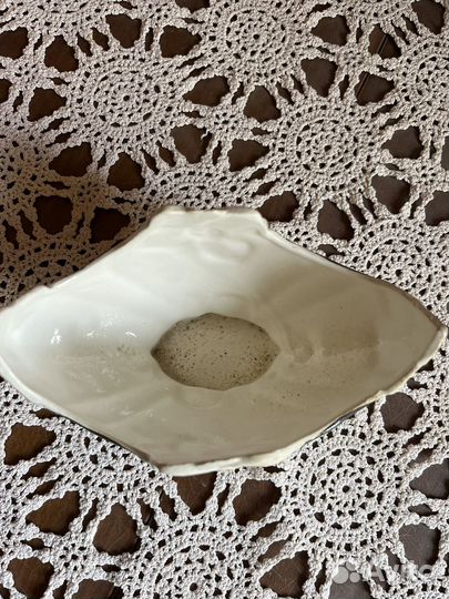 Соусница винтаж фарфор, 40-50 годы СССР