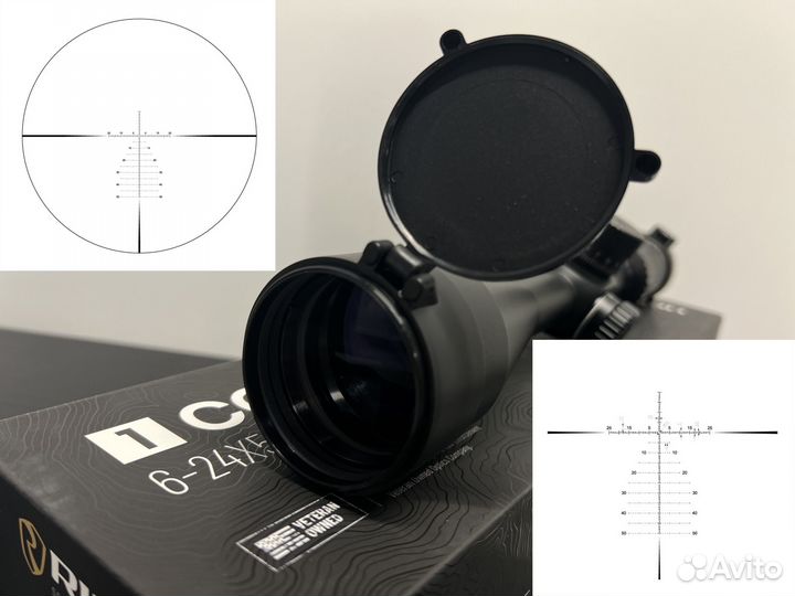 Оптический прицел riton 1 conquer 6-24x50FFP mpsr