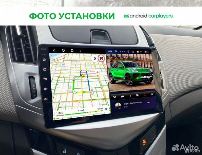 Штатная магнитола на android для Chevrolet