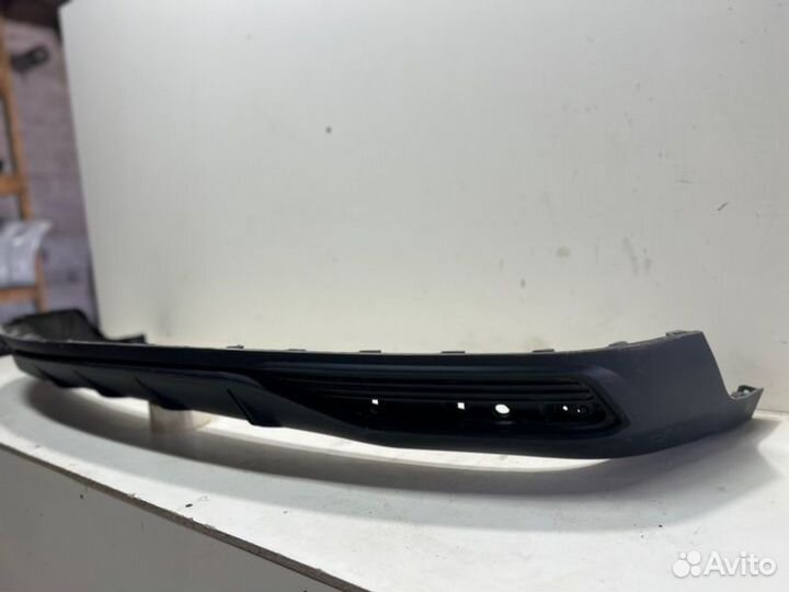 Юбка Бампера (губа) задняя Hyundai Solaris 2 2020