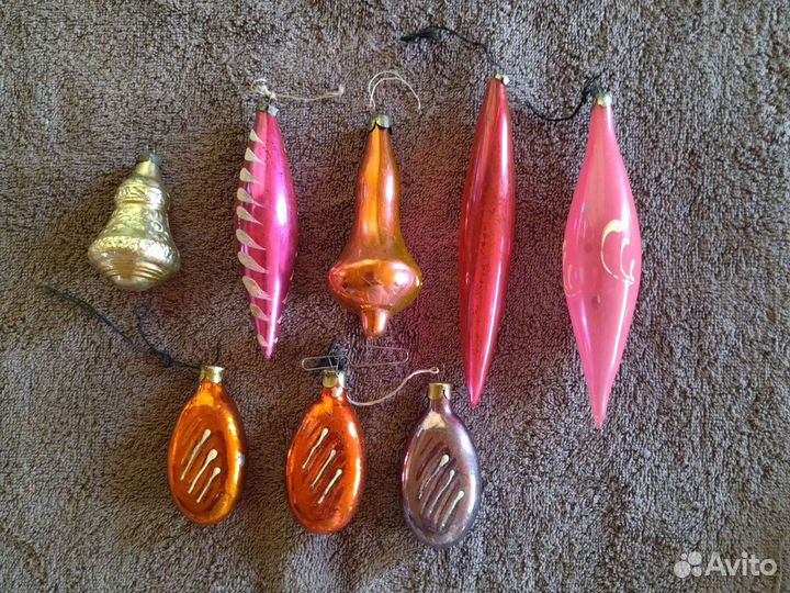 Елочные игрушки СССР