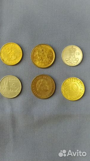 Набор иностранных монет