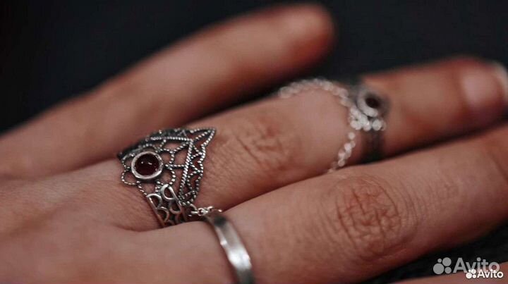 Браслет слейв кулон герб серебряный