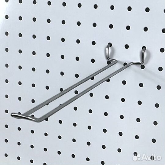 Еврокрючок 200мм, 4мм, шаг 50мм, цинк, на толстую