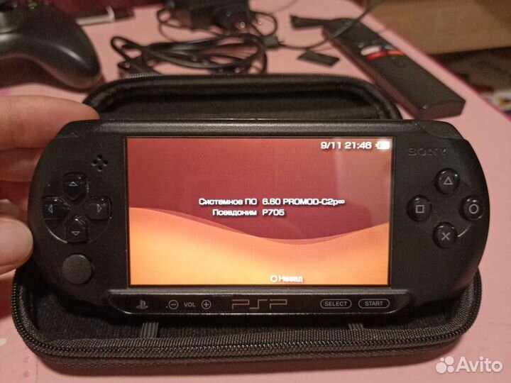 Sony PSP e 1008 прошитая