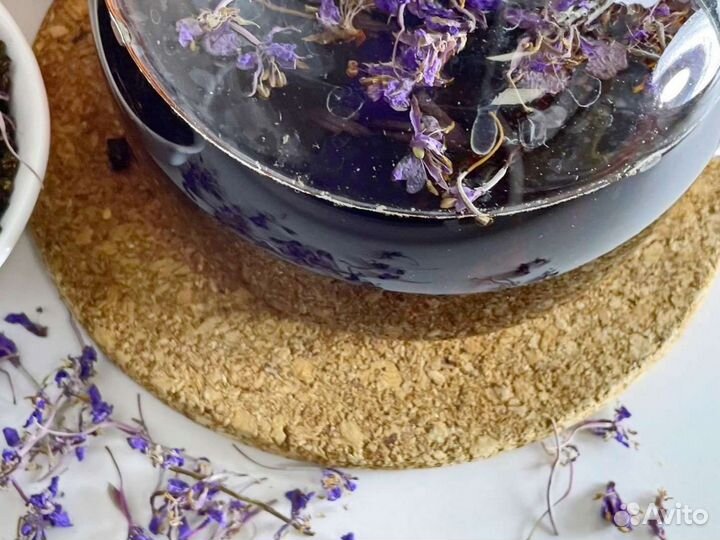 Иван-чай с цветами лето 2023-го, копорский чай