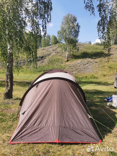 Палатка туристическая 4 местная с тамбуром