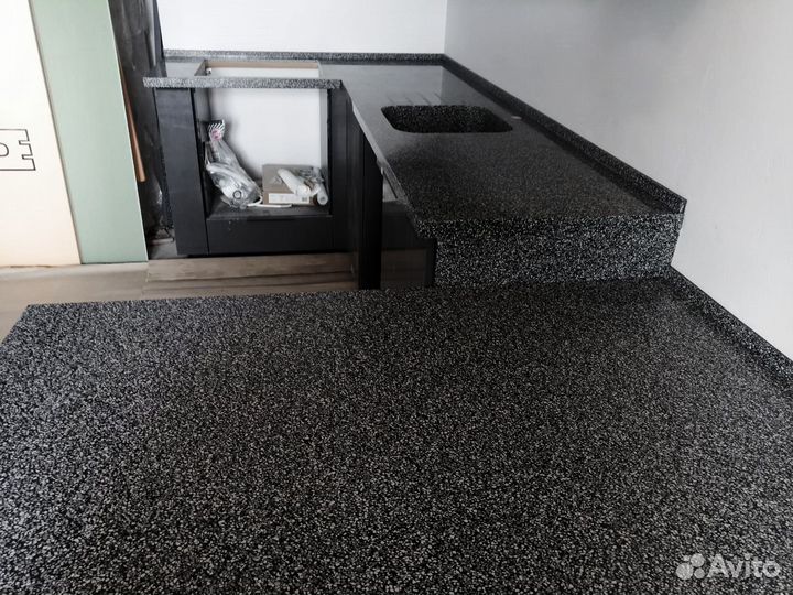 Столешница мойка барная стойка камень Corian м2/р