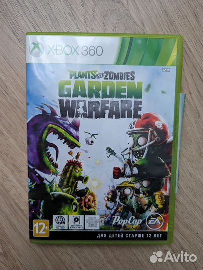 Plants vs zombies игра для Xbox 360