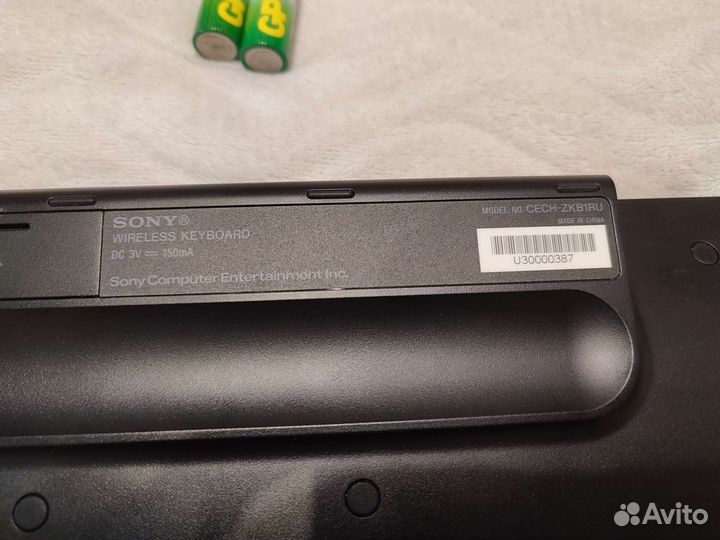 Беспроводная клавиатура sony ps4