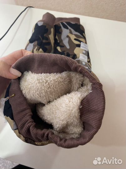 Теплые штаны для мальчика 68