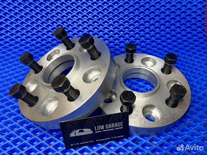 Проставки 2шт 5х120 25мм 65.1 VW Amarok с крепежом