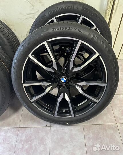 Новые летние комплект колеса BMW Х7 G07 R22 755M