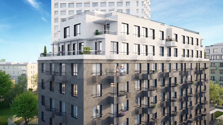 2-к. квартира, 48,8 м², 3/25 эт.