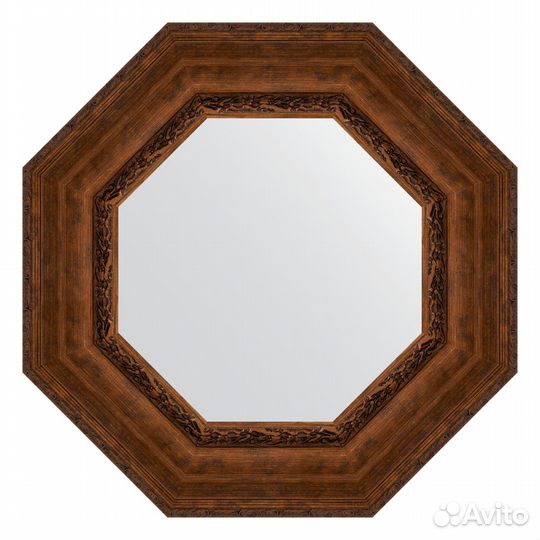 Зеркало Evoform Octagon BY 3859 63x63 состаренная