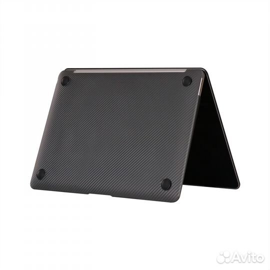 Чехол для MacBook Pro 13 2012-2015 черный карбон