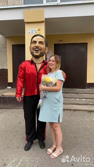 Аниматор ростовая кукла, шуточный стриптиз