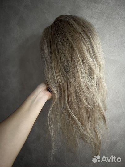 Болванка для причесок натуральные, учебная голова