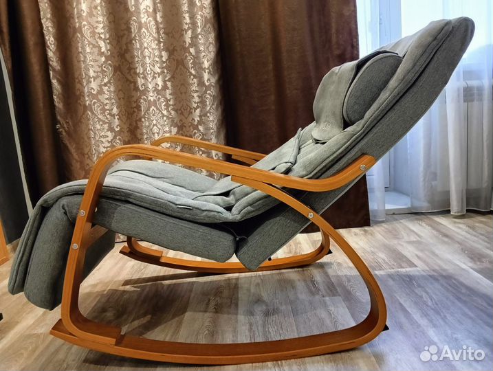 Кресло качалка с массажем