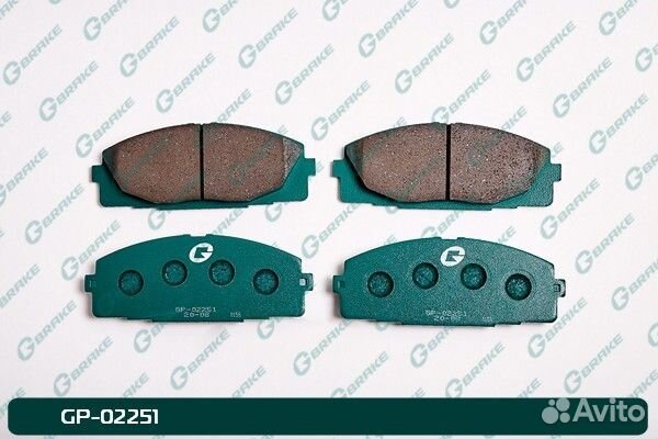 Колодки G-brake GP-02251 GP-02251 G-brake