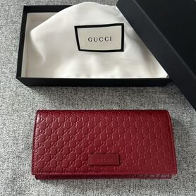 Кошелек женский gucci dg оригинал кожаный