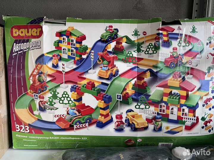 Автодорога конструктор bauer 323детали