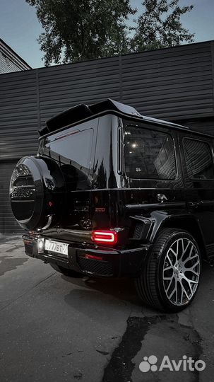 Выхлопная система Brabus на Mercedes-Benz G63