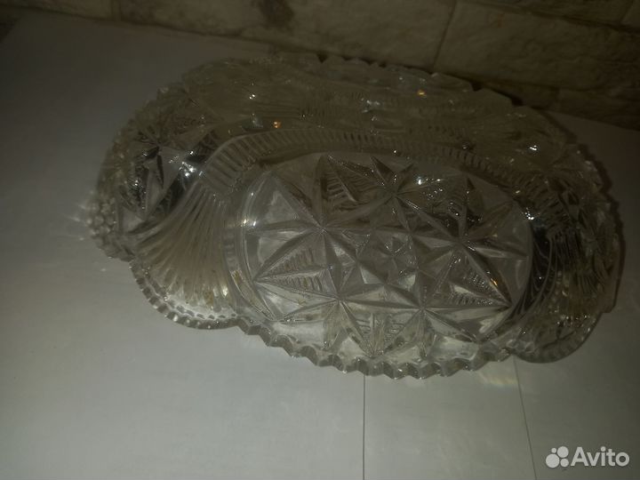 Салатники хрусталь СССР, 2шт