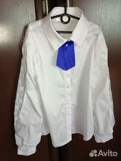 Белая блузка в школу