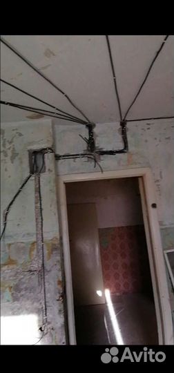 Штробление стен под проводку и тёплые полы