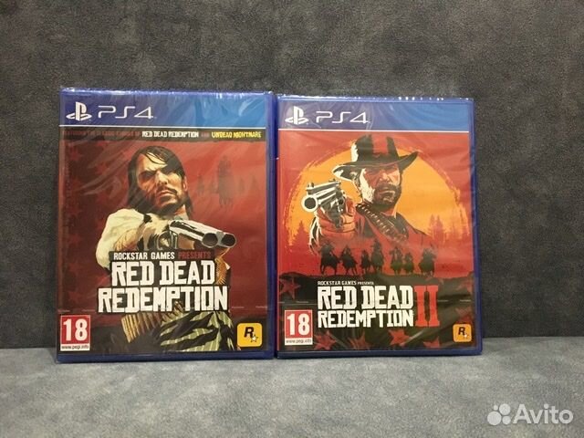 Red Dead redemption ps4 Новый диск rdr ps4