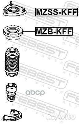 Подшипник опоры переднего амортизатора mazda CX