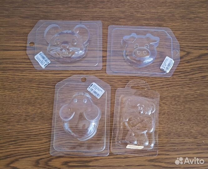 Пластиковые формы для мыла (Животные)
