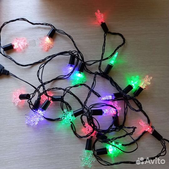 Гирлянда разноцветная