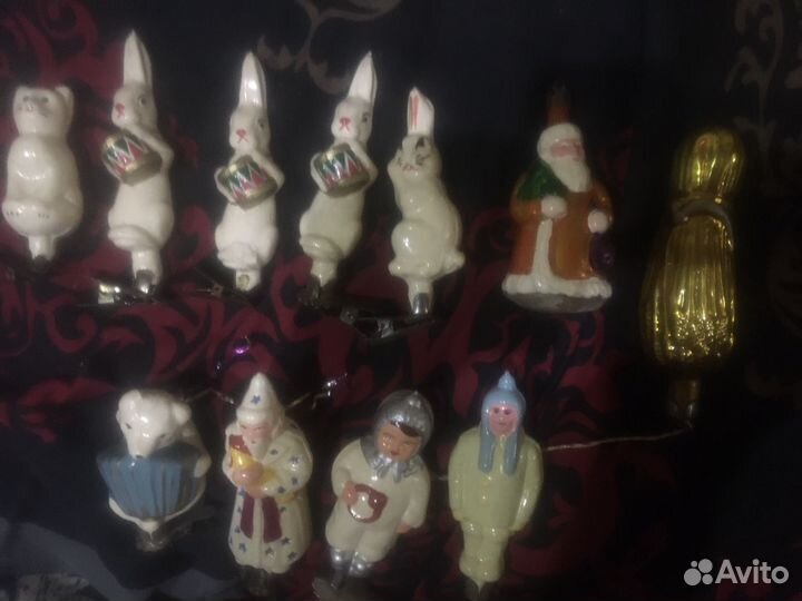 Елочные игрушки СССР