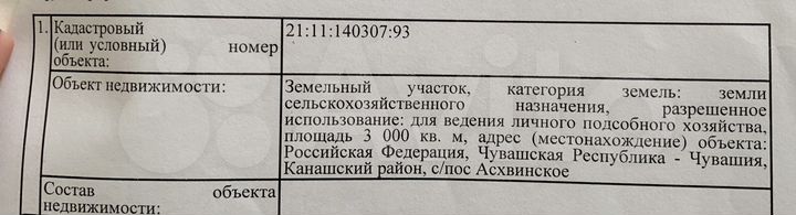 Участок 30 сот. (СНТ, ДНП)