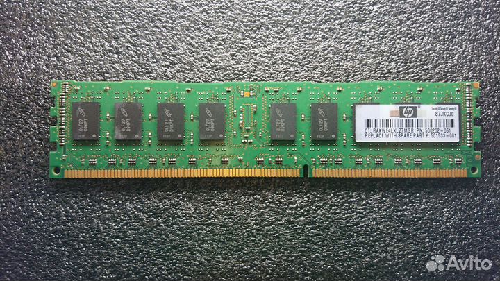 Оперативная память HP DDR3 2 Gb REG (500202-061)