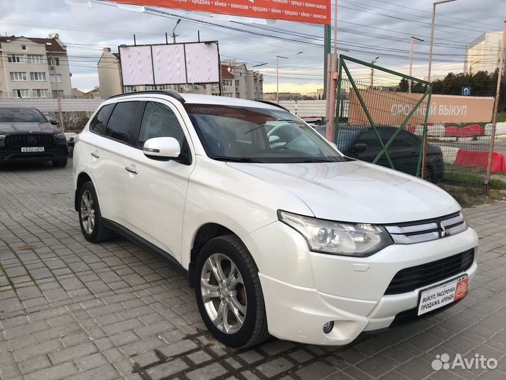 Mitsubishi Outlander 2.4 CVT, 2013, 192 500 км