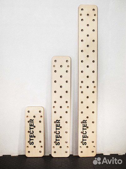 Доска для лазания Пегборд 112*30см