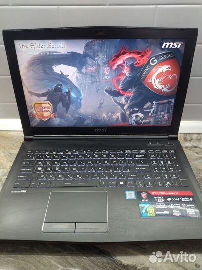 Игровой MSI core i7-8 ядер/nvidiagtx1050/SSD/озу16