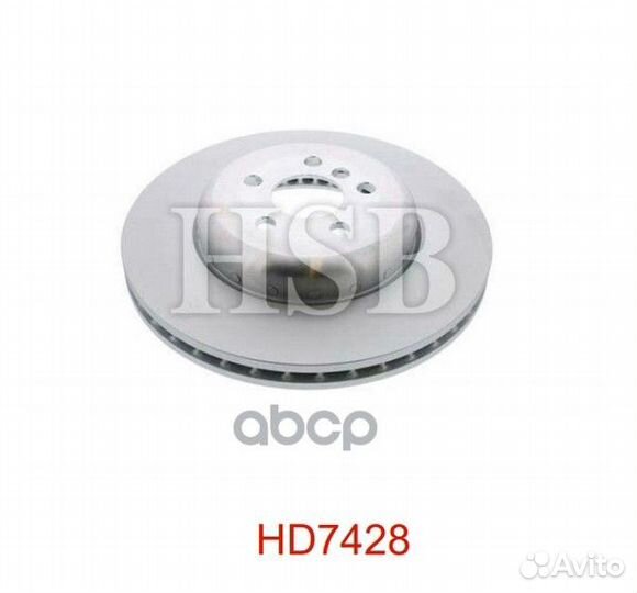 Диск тормозной передний BMW 3/4/5/6/7/8/X3/X5/X