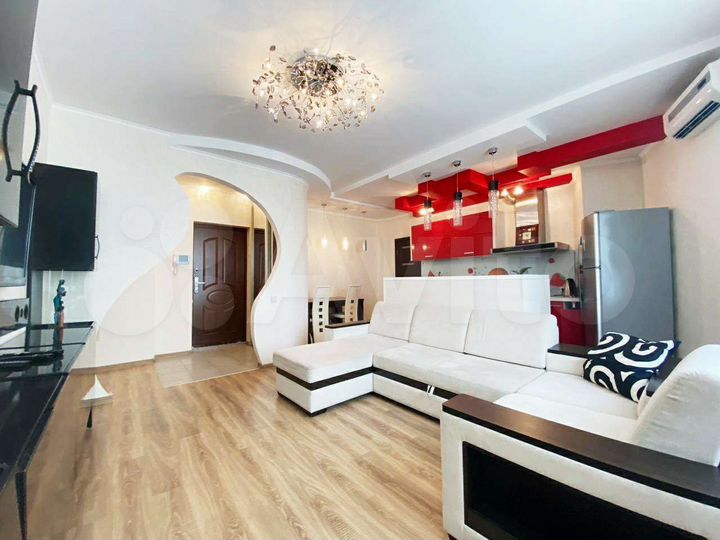 2-к. квартира, 50 м², 6/17 эт.